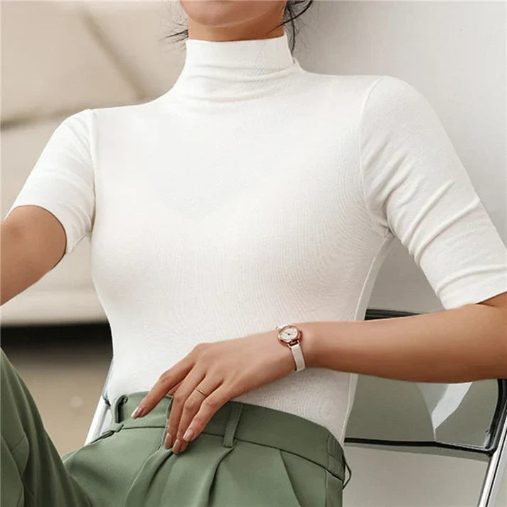 Sylis | Ultra-fine Seamless Turtleneck Sweater