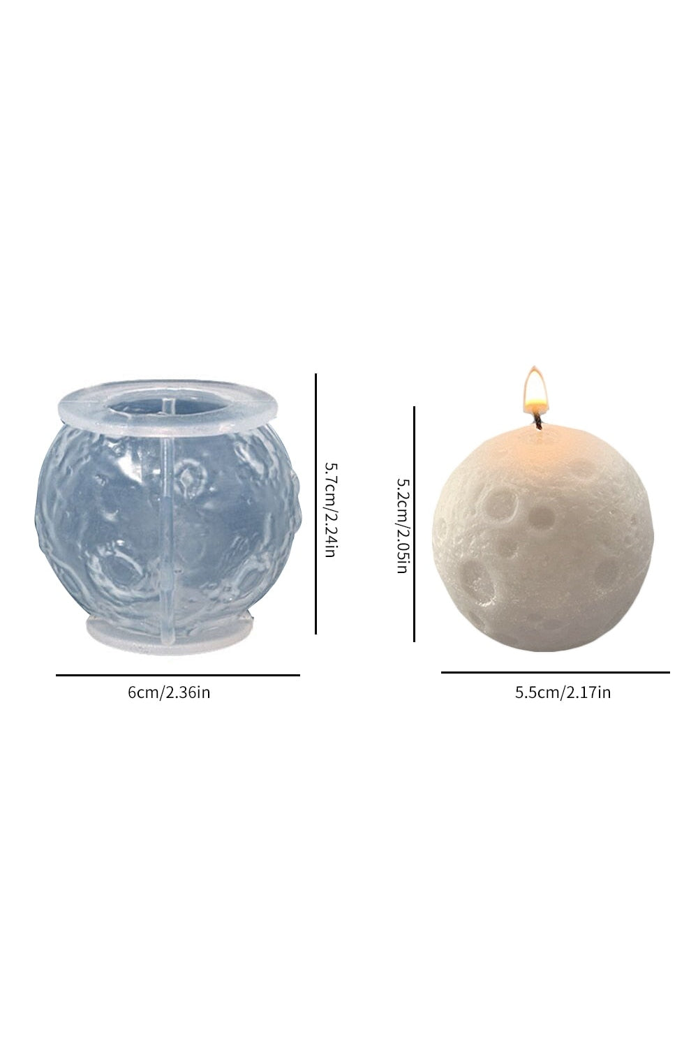 Eulen Design Candle Shape