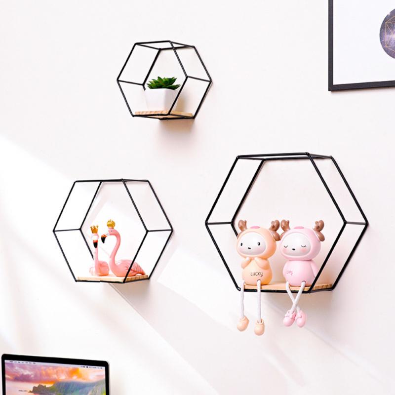 HexaShelf - Stylish Hexagonal Wall Decoration for Your Items