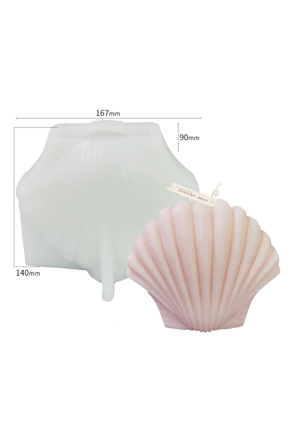 Fan Candle Shape