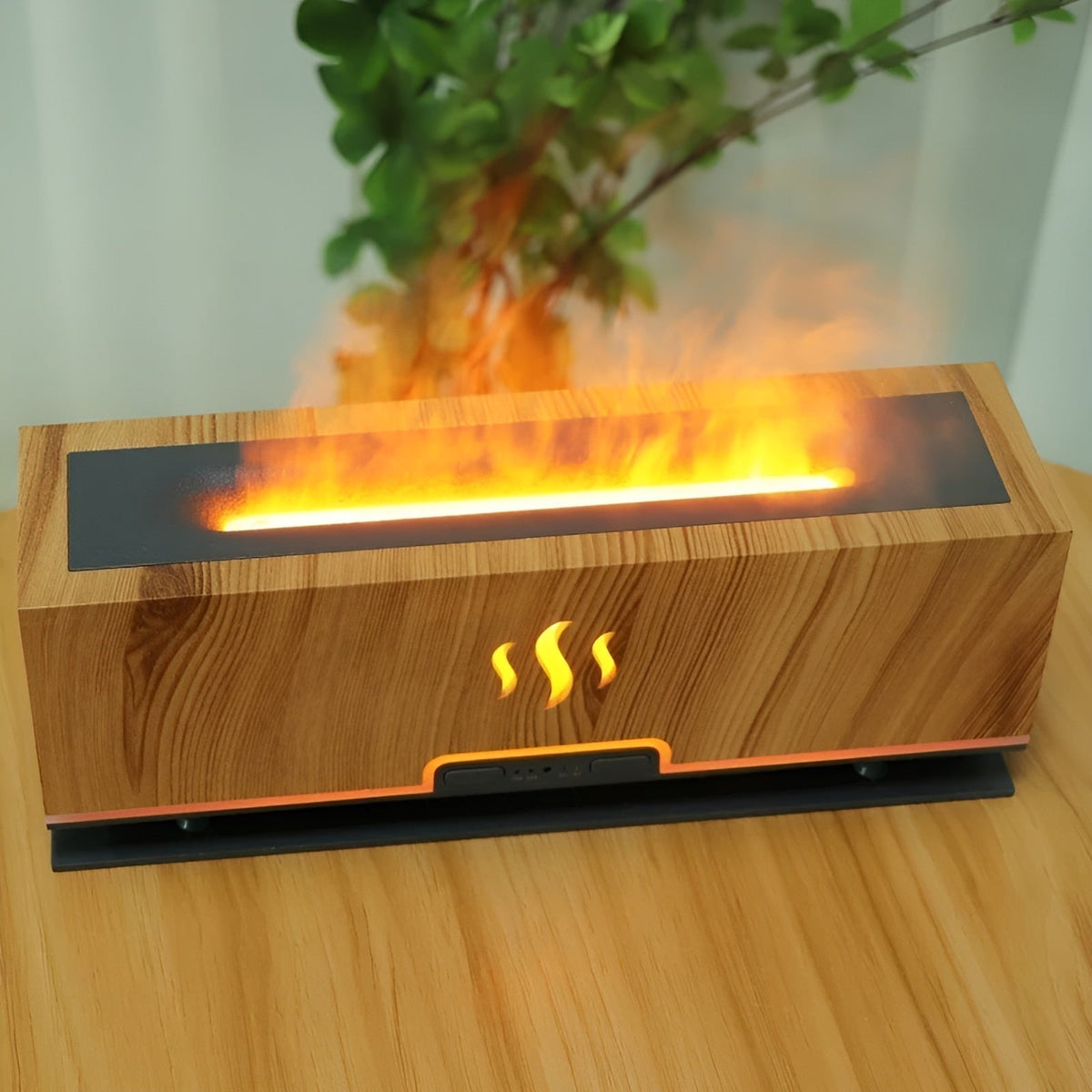 GlowFlame - Stijlvolle Aroma Luchtbevochtiger voor Thuis