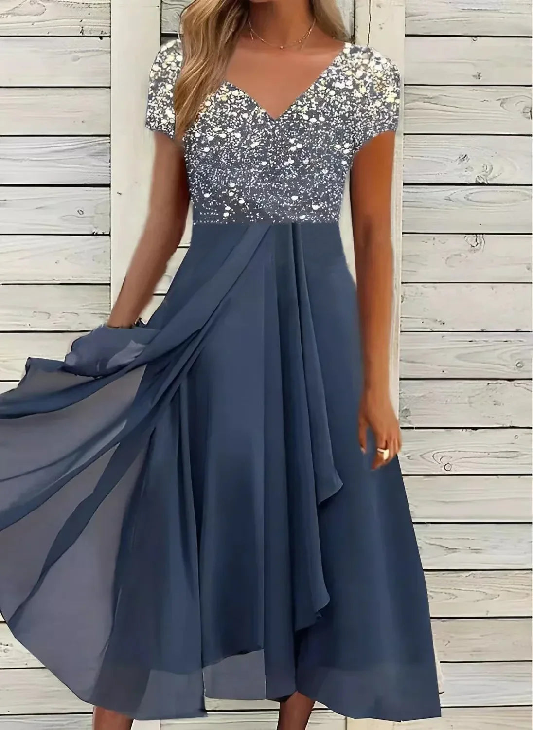Sylis | Chiffon party dress for ladies