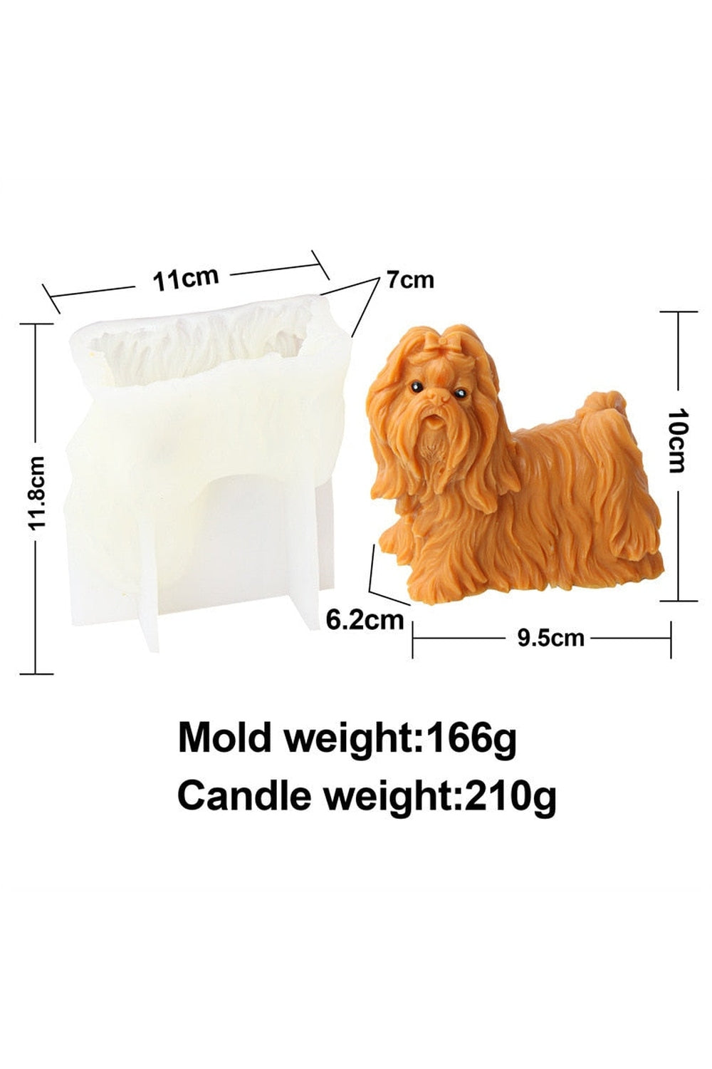 Cartoon Candle Shape