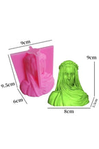 Portrait sculpture candle mold DIY