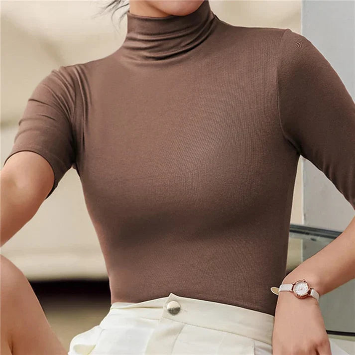 Sylis | Ultra-fine Seamless Turtleneck Sweater