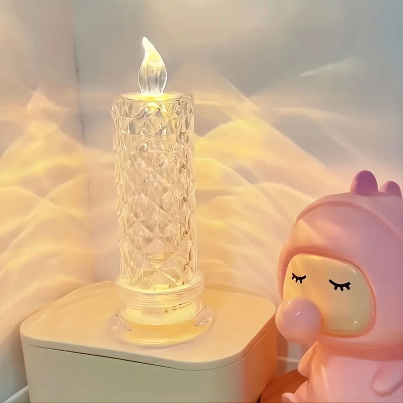 Flameless LED Candles – Realistic Flame Appearance, Battery Operated and Safe