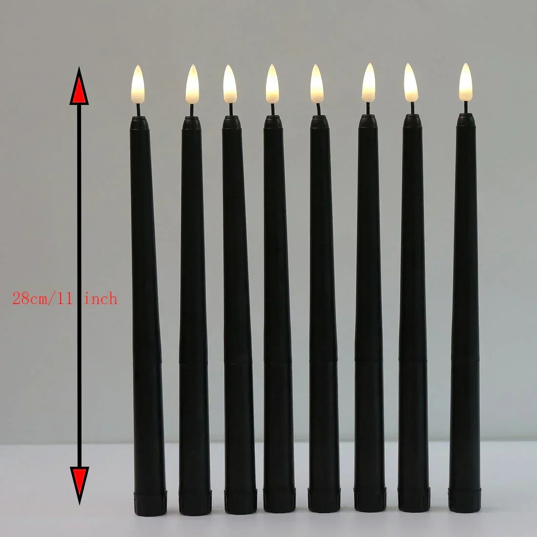LED candles with flame effect for Halloween decoration