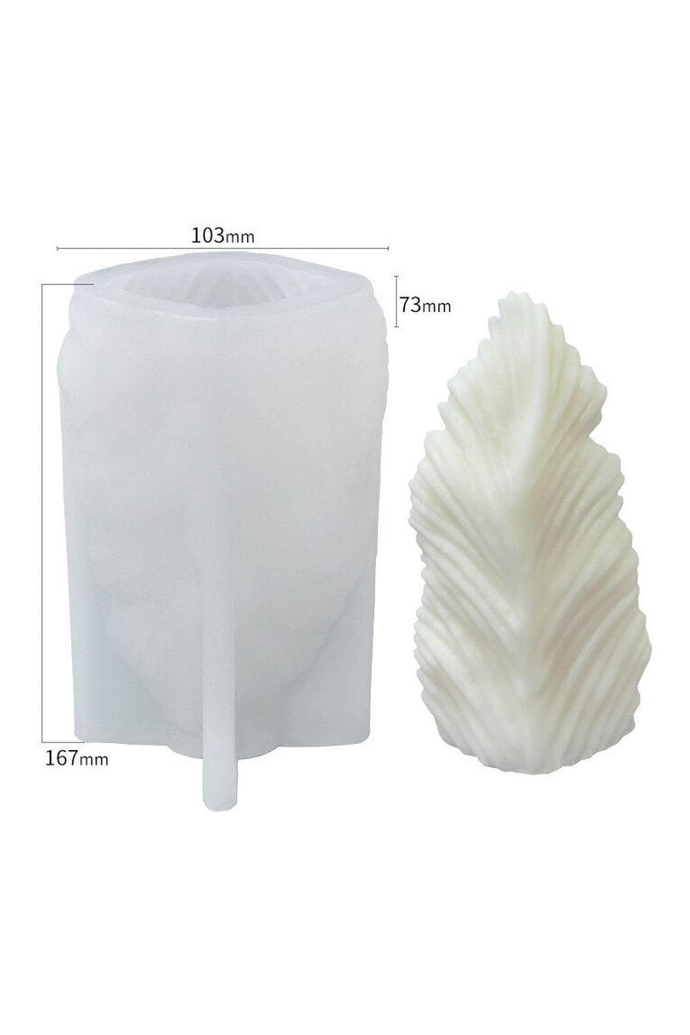 Fan Candle Shape