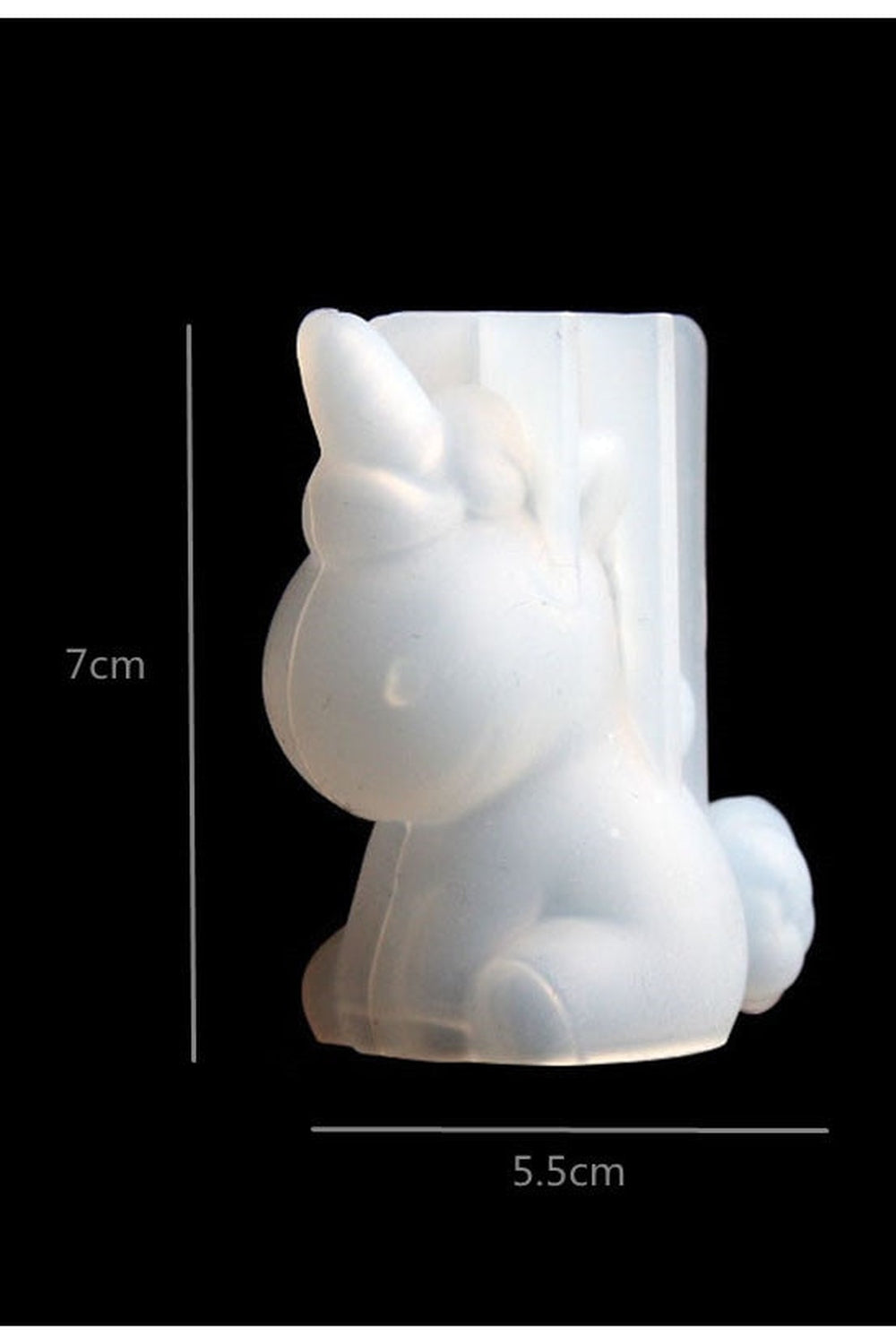 Stereo Bear Candle Shape