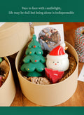 Premium Scented Christmas Tree Candle Gift Set