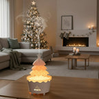 Christmas Tree Scent Diffuser with Adjustable Mist and LED Light