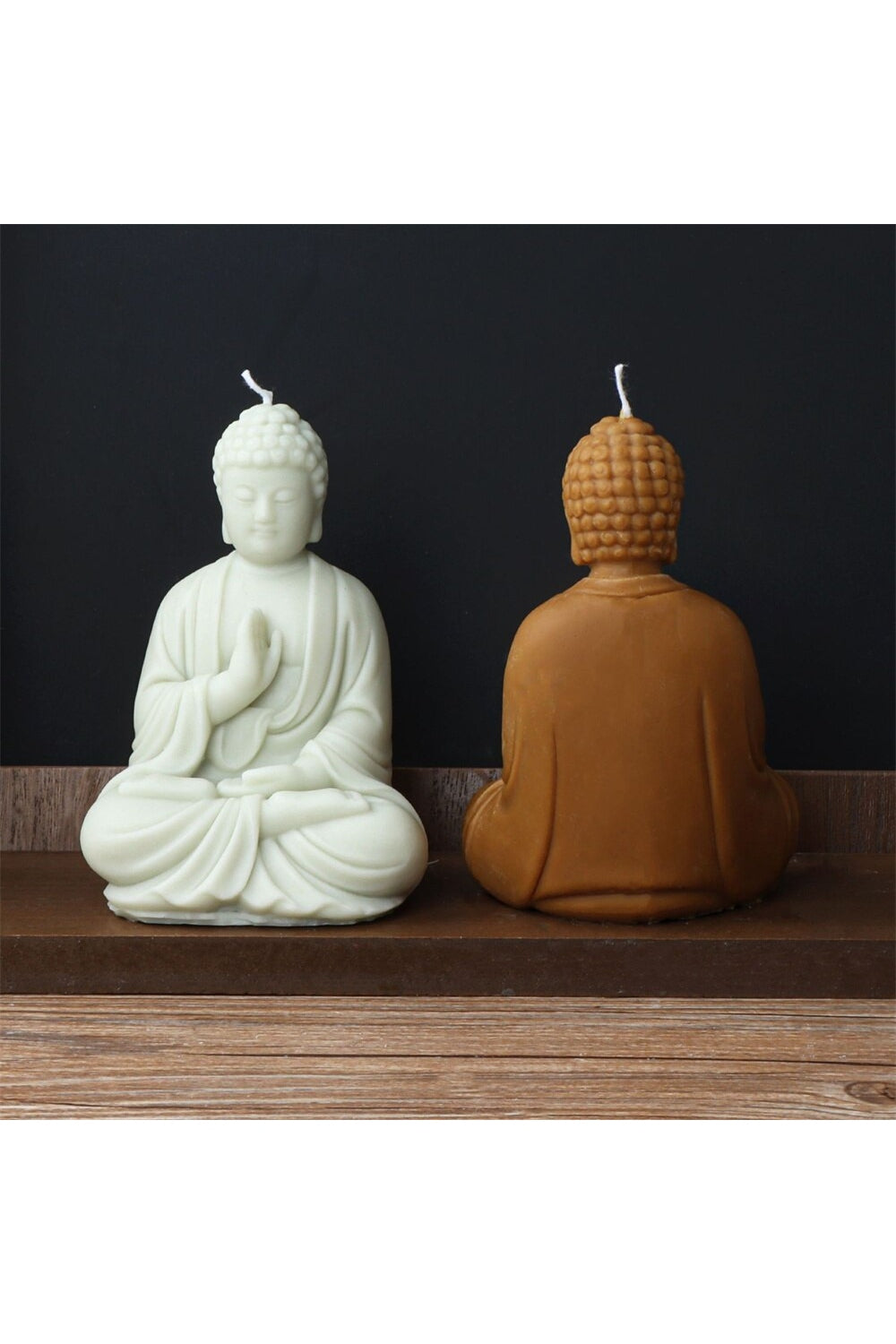 Buddha Inspired Candle Shape