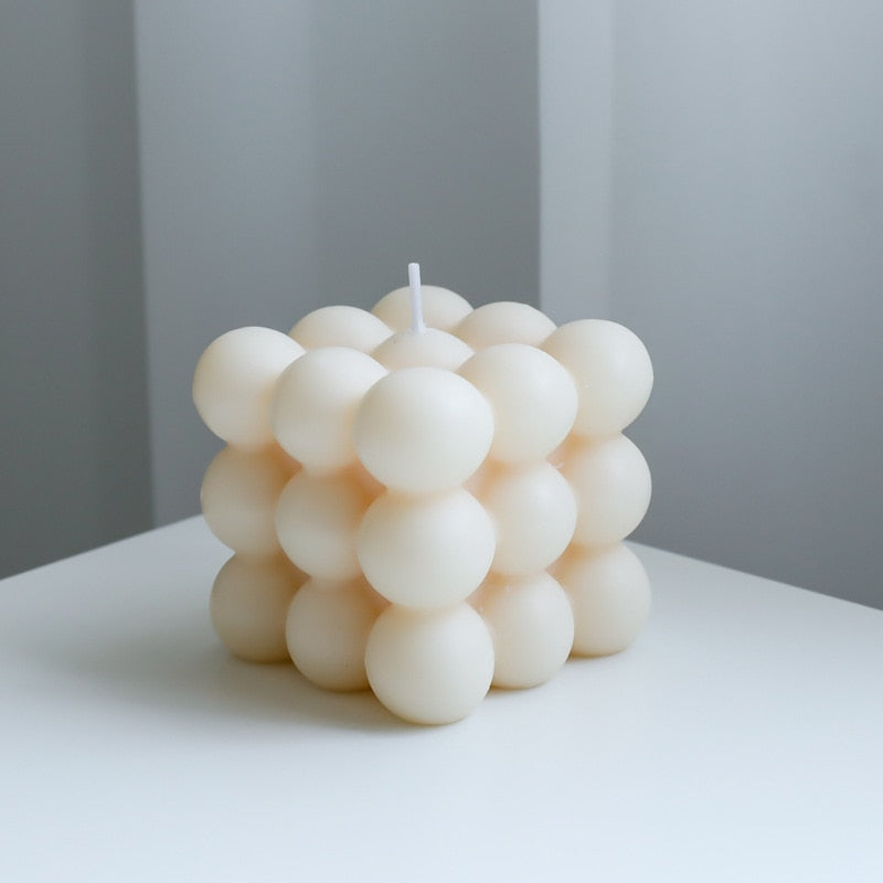 Elegant BubbleGlow Candle Create a Cozy Atmosphere at Home