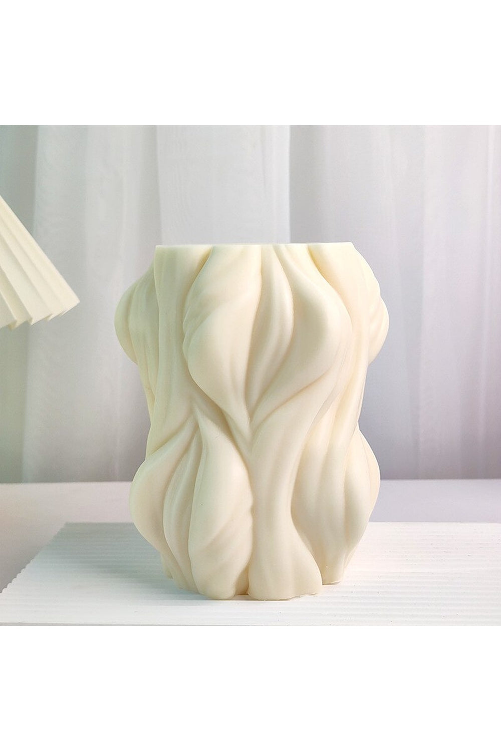geometric candle shape