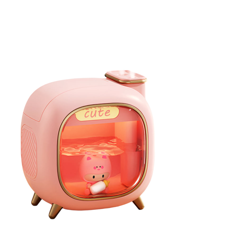Humidifier – Dual Spray Diffuser with Gentle Ambient Light
