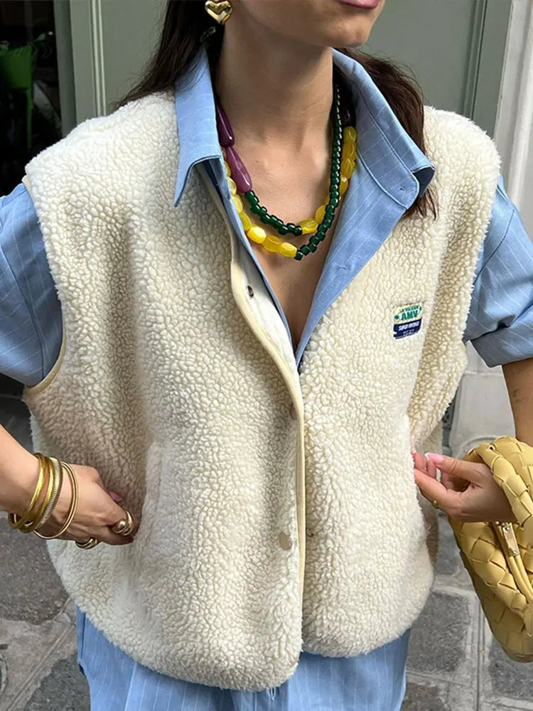 Sylis-Mode | High-quality lambswool vest