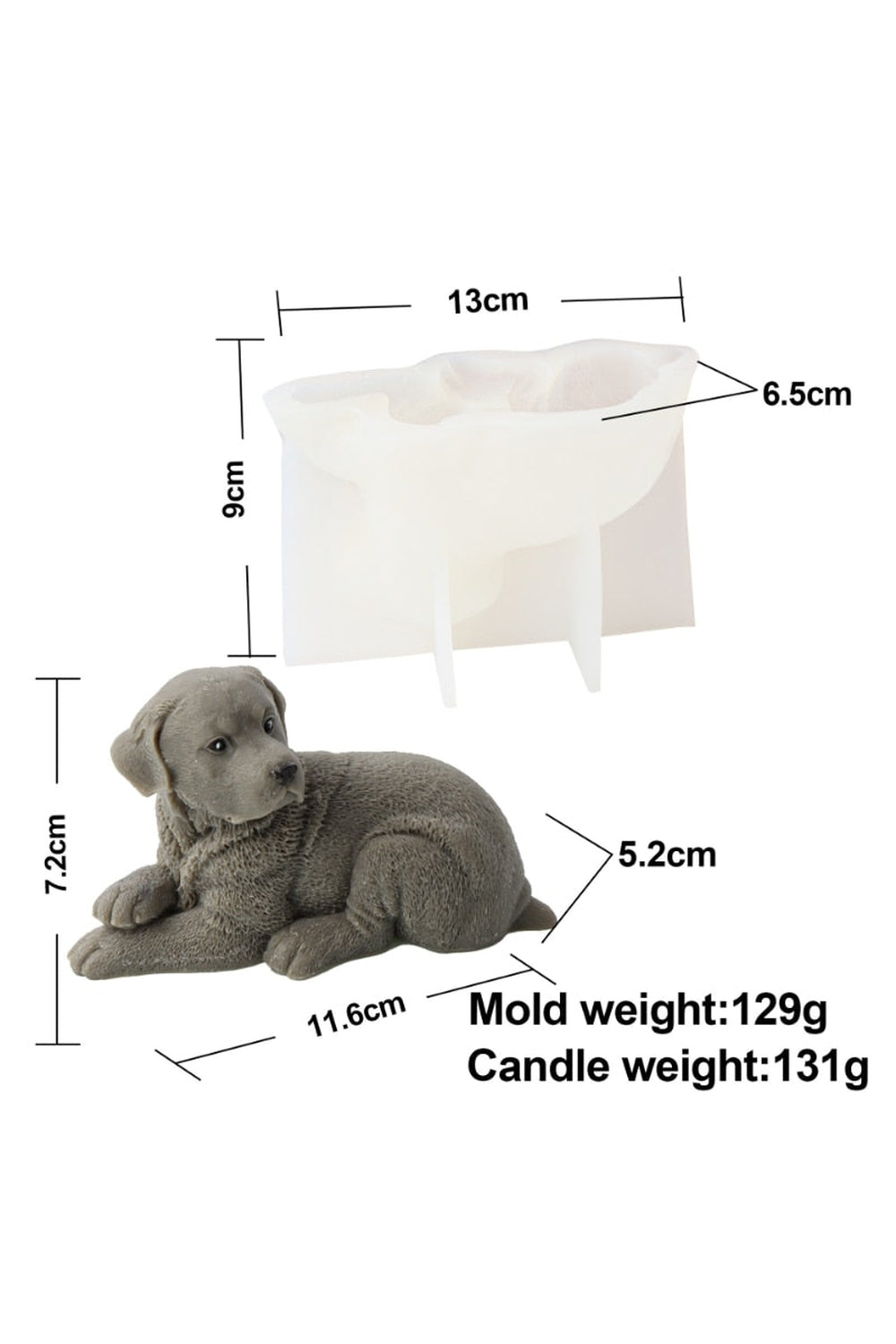 Cartoon Candle Shape