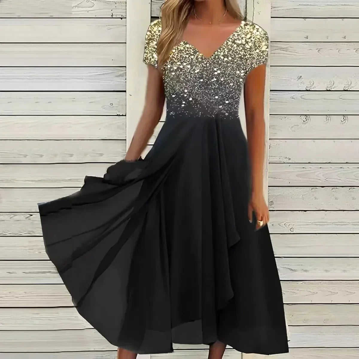 Sylis | Chiffon party dress for ladies