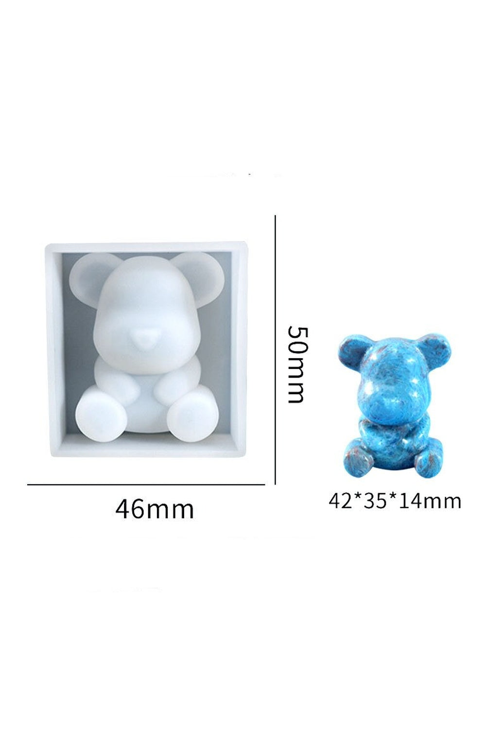 Stereo Bear Candle Shape