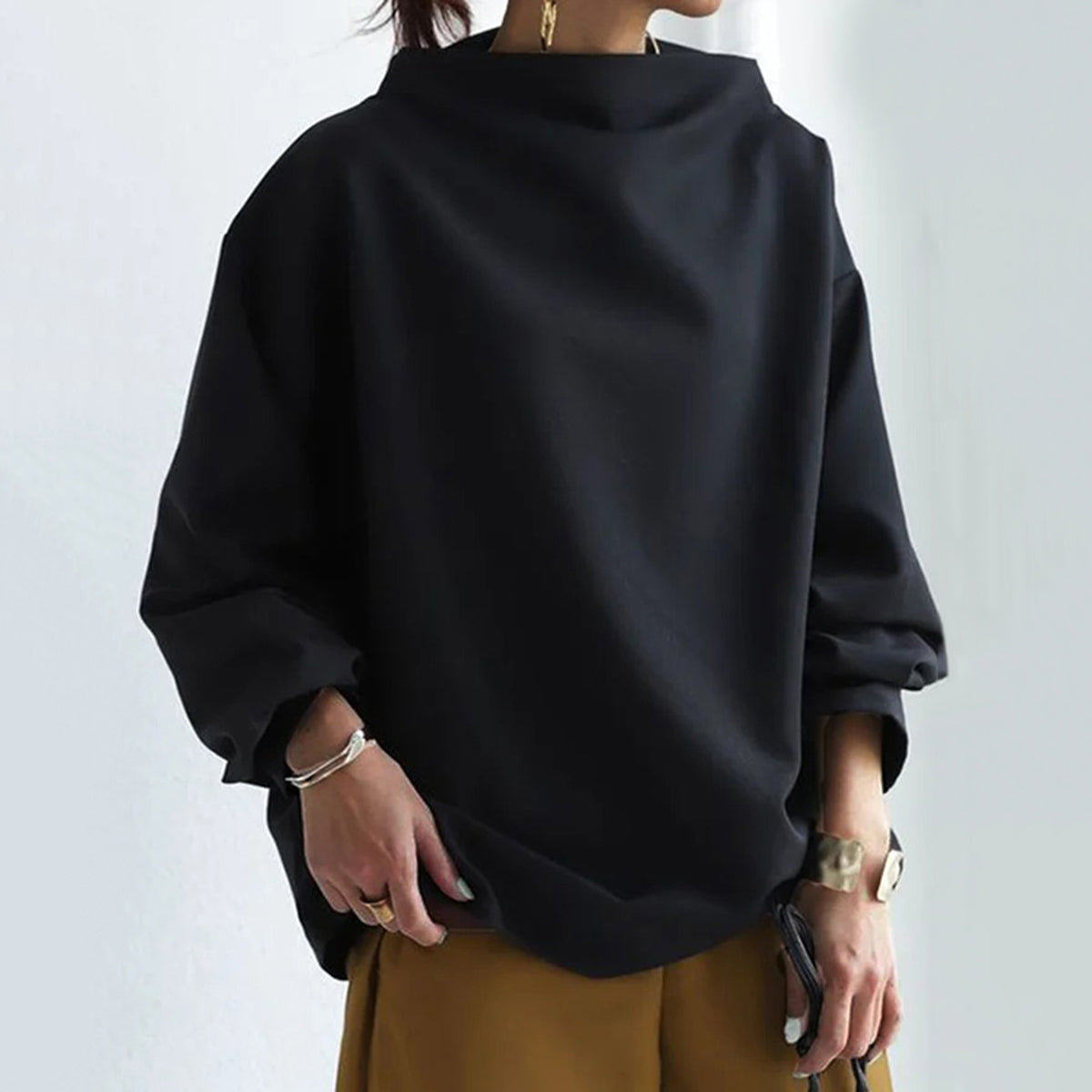 Sylis-Mode | Chic Oversize Rollneck Sweater