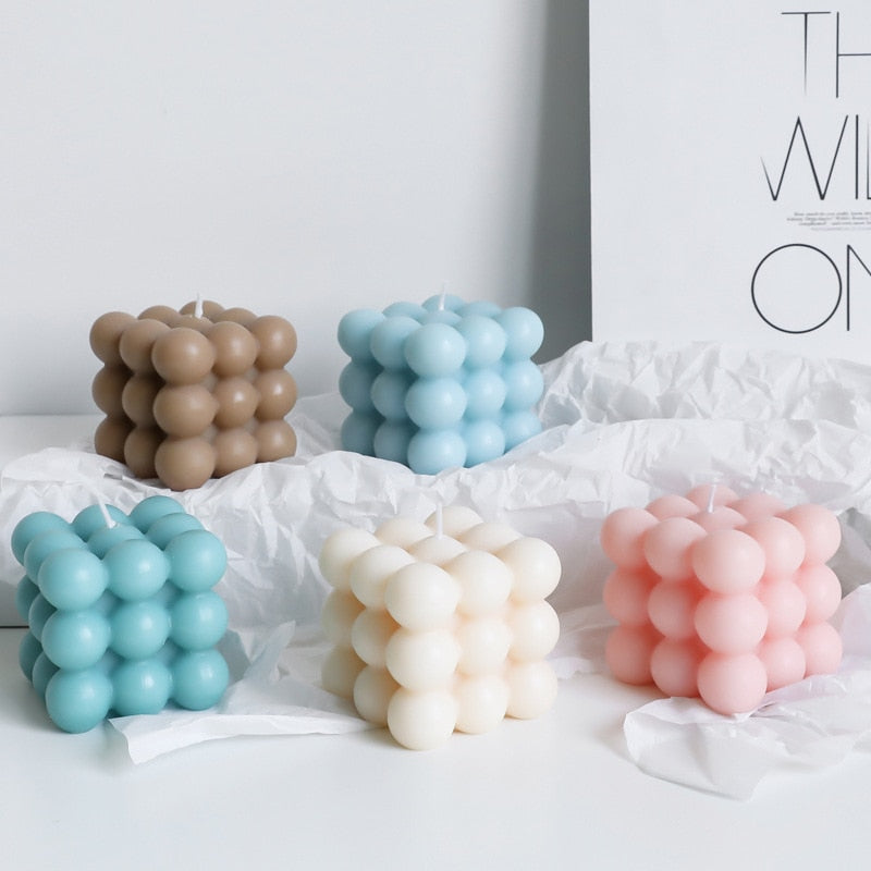 BubbleGlow Candle | Complete your interior with this beautiful and trendy candle