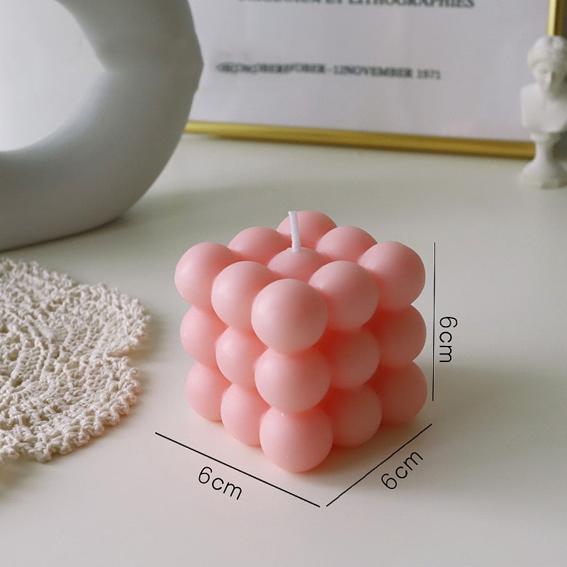 Elegant BubbleGlow Candle Create a Cozy Atmosphere at Home
