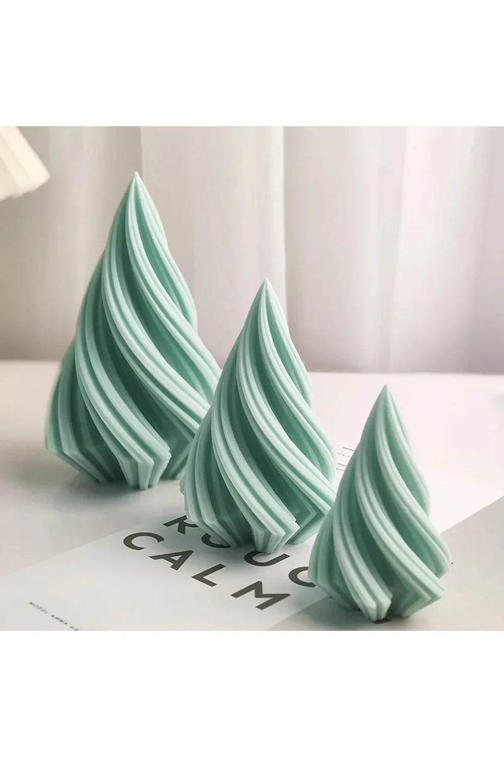 Wave candle shape DIY