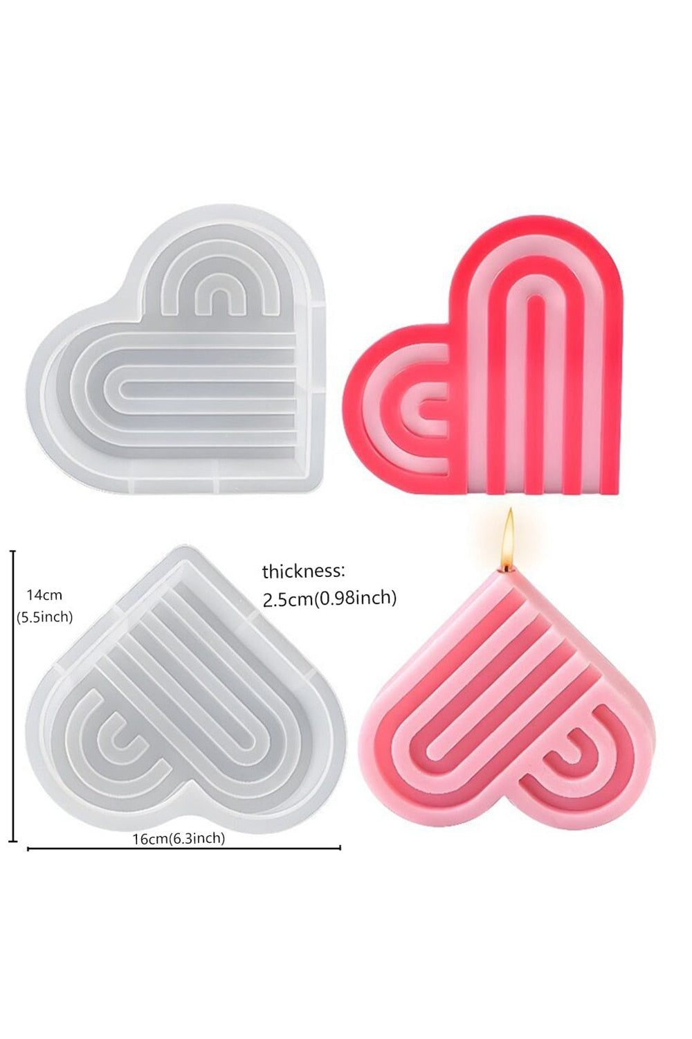 Eulen Design Candle Shape