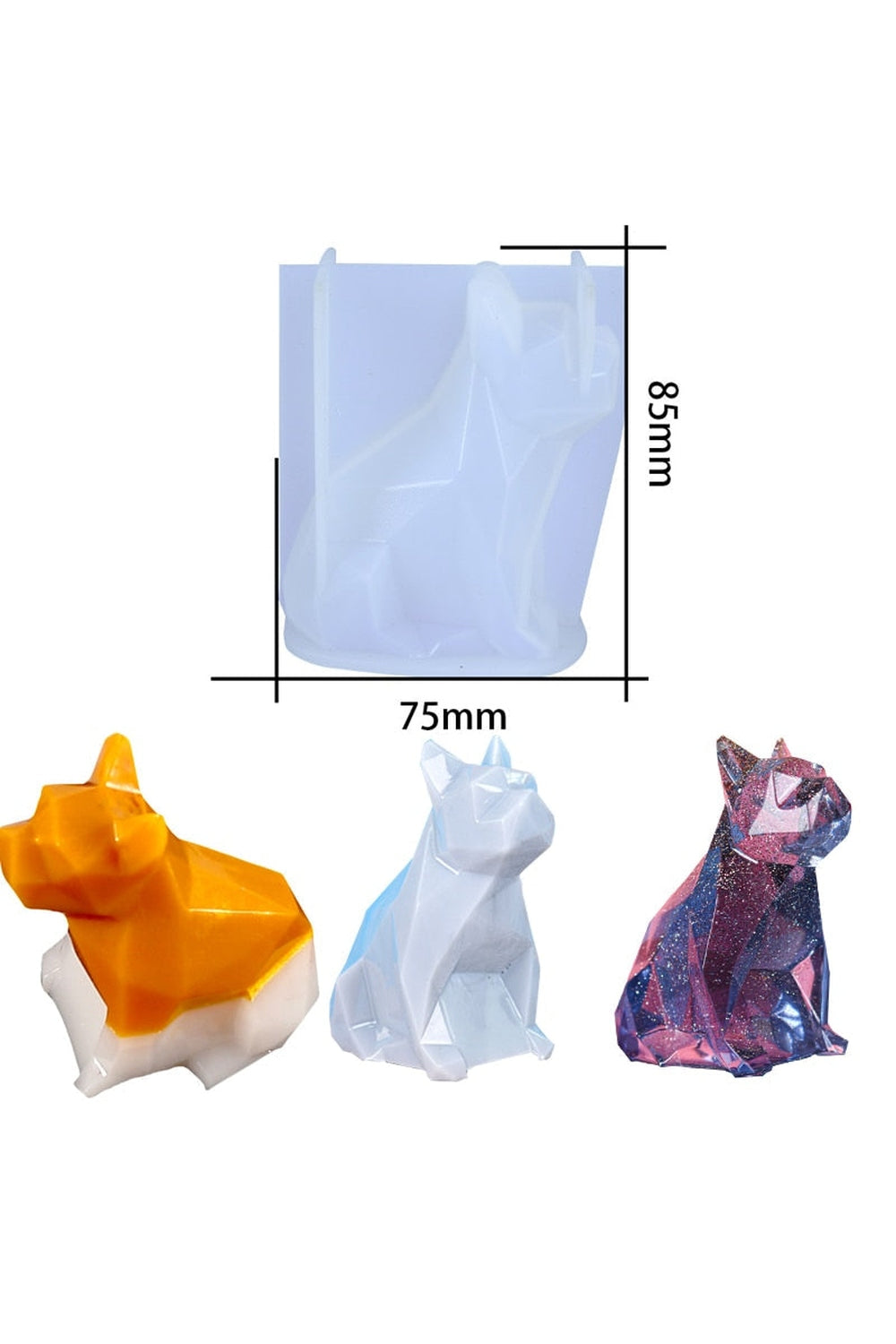 Stereo Bear Candle Shape