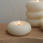 Donut Aromatherapy Candle Round Smokeless