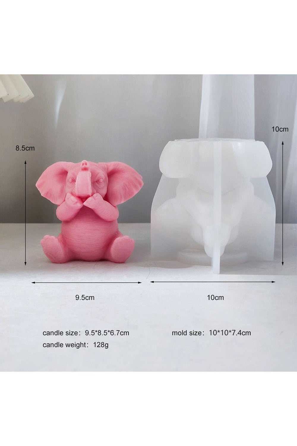 Elephant Candle Shape