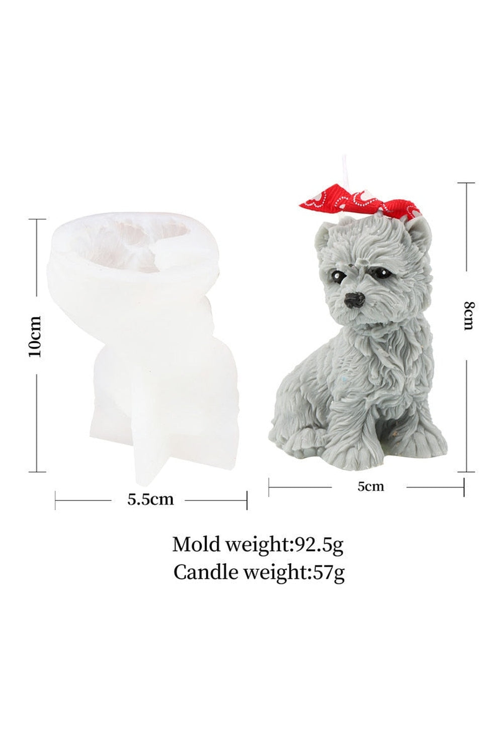 Cartoon Candle Shape
