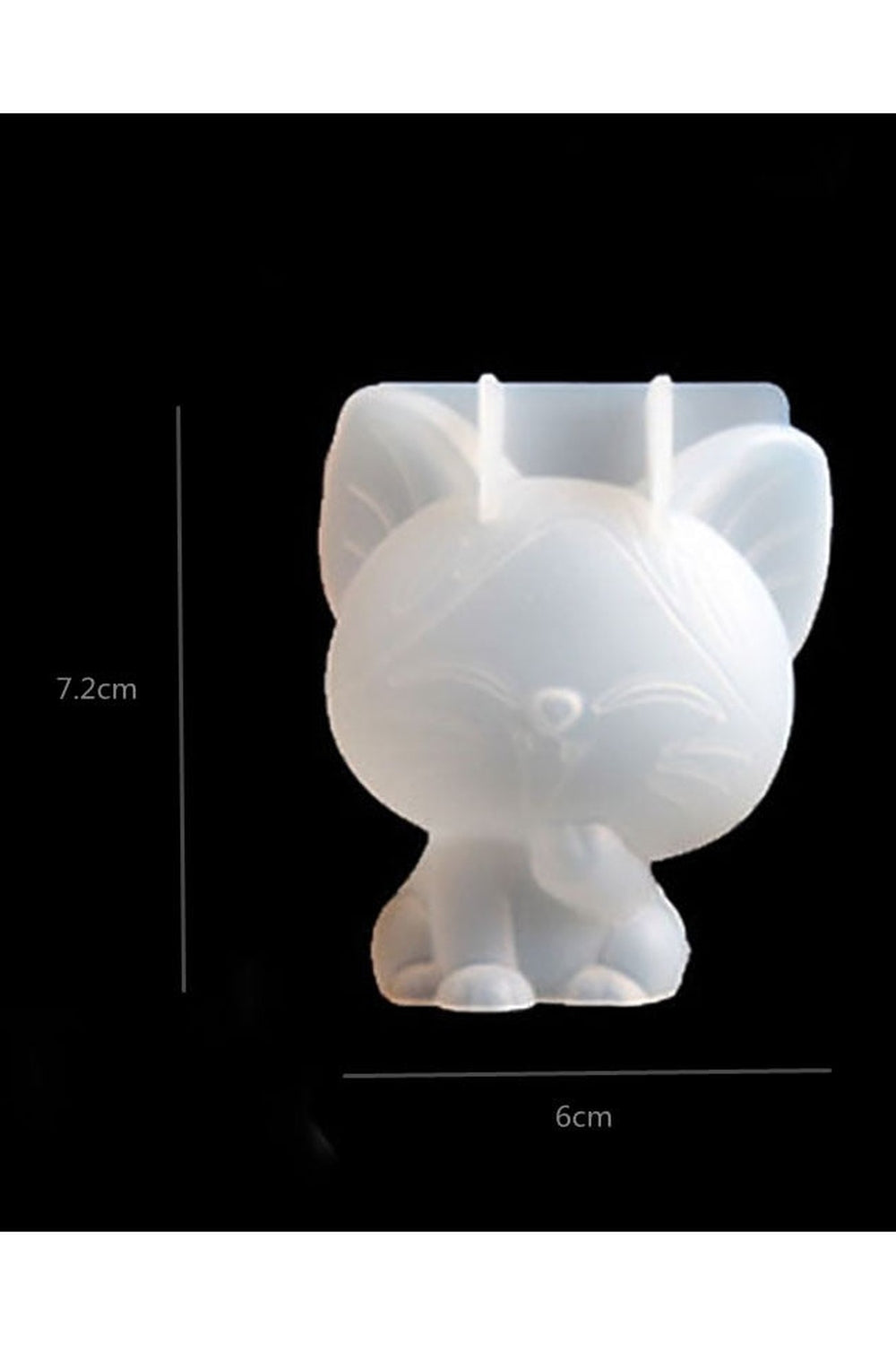 Stereo Bear Candle Shape