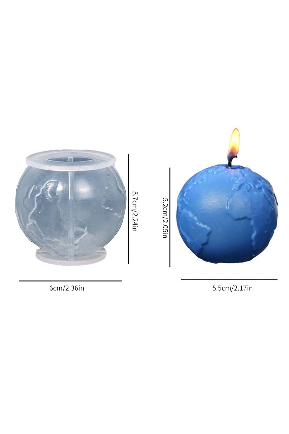 Eulen Design Candle Shape
