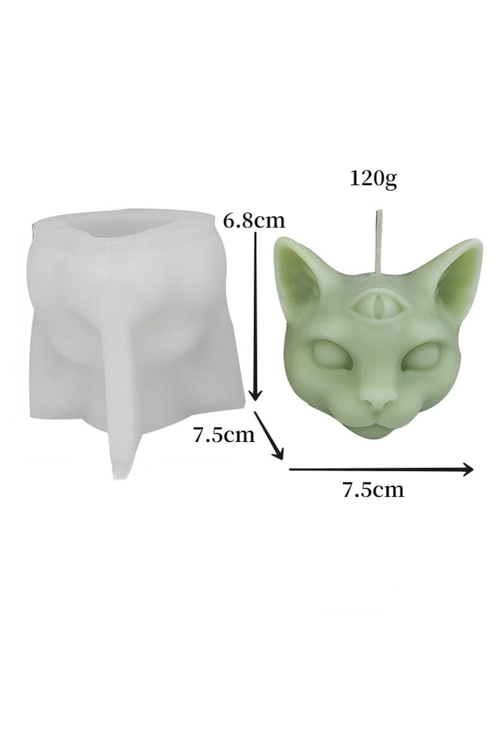 Cat Eyes Unique Candle Shape