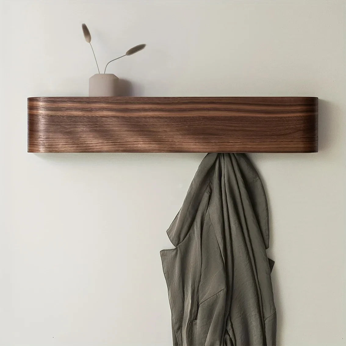NordicHide Rack Wall wardrobe with shelf & hidden hooks