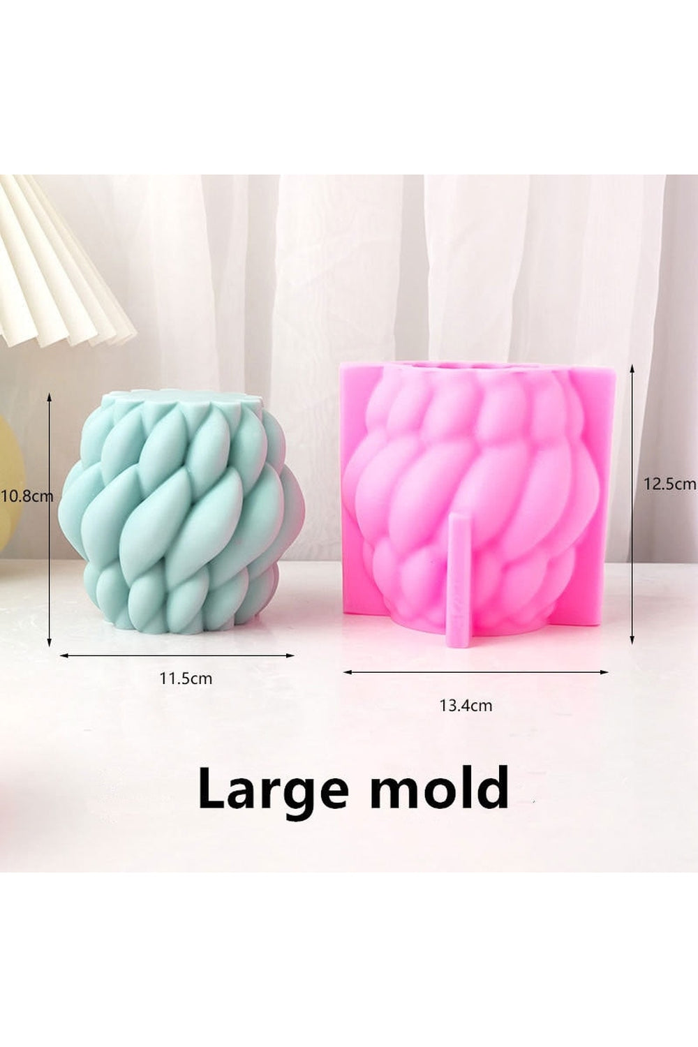 geometric candle shape