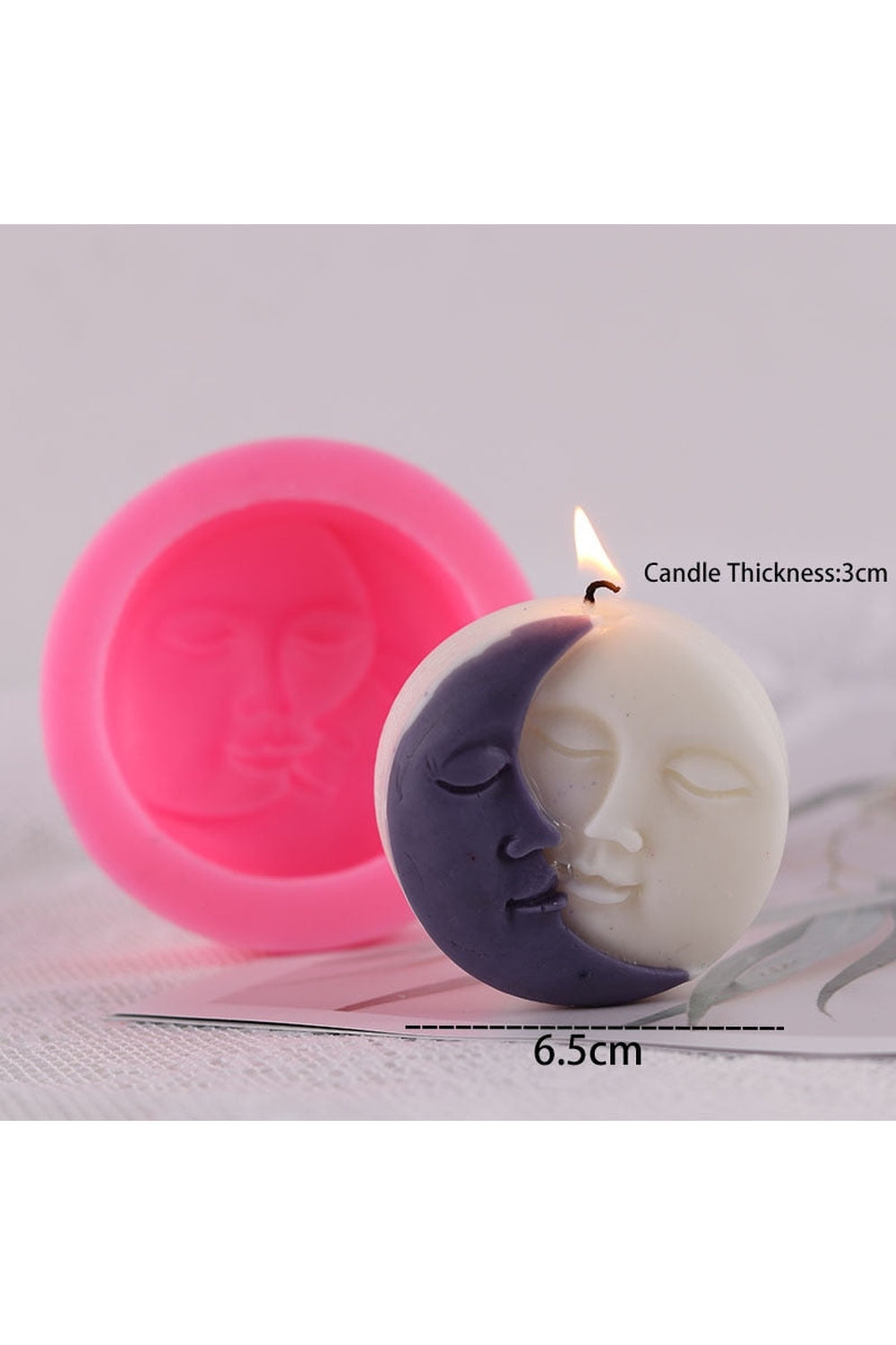 Face Shaped Candle Mold