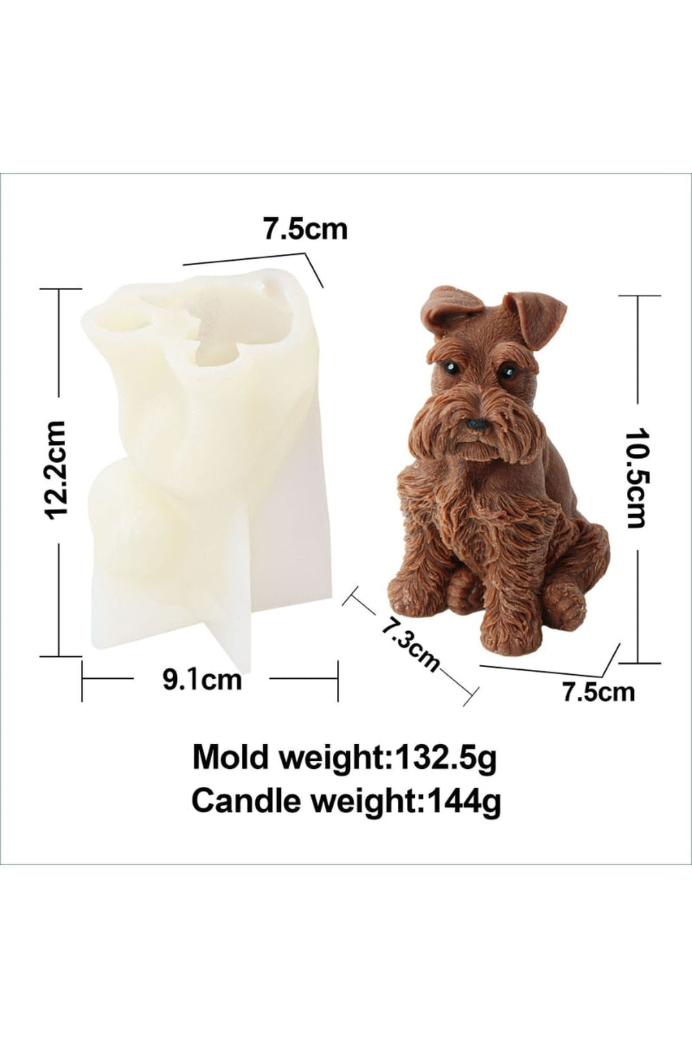 Cartoon Candle Shape