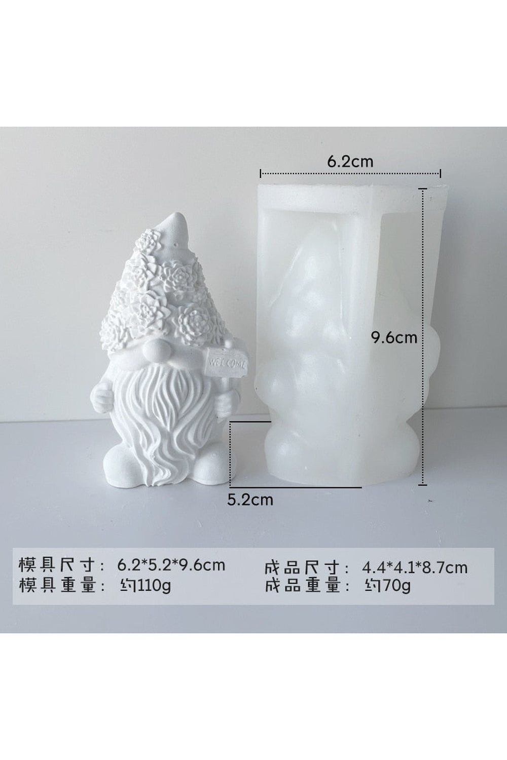Themed candle shape