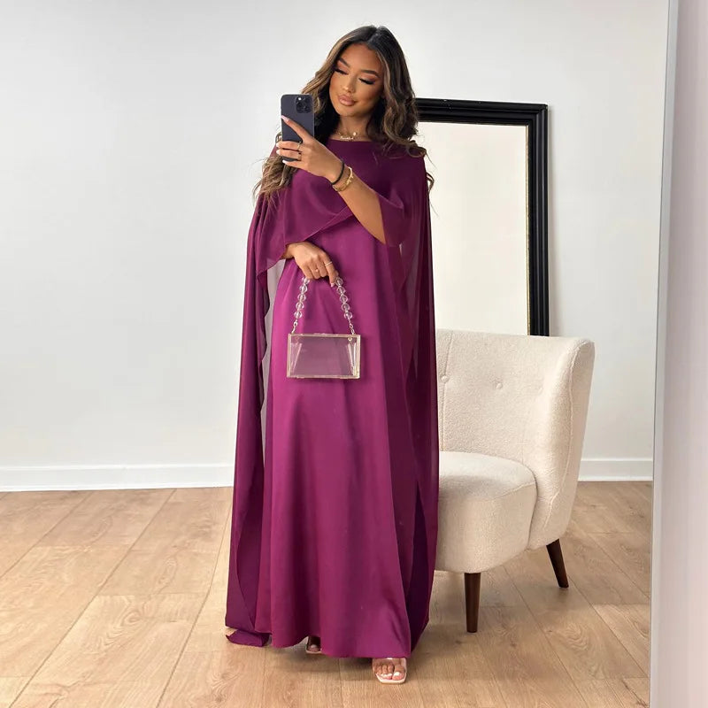 Long satin sleeves for women