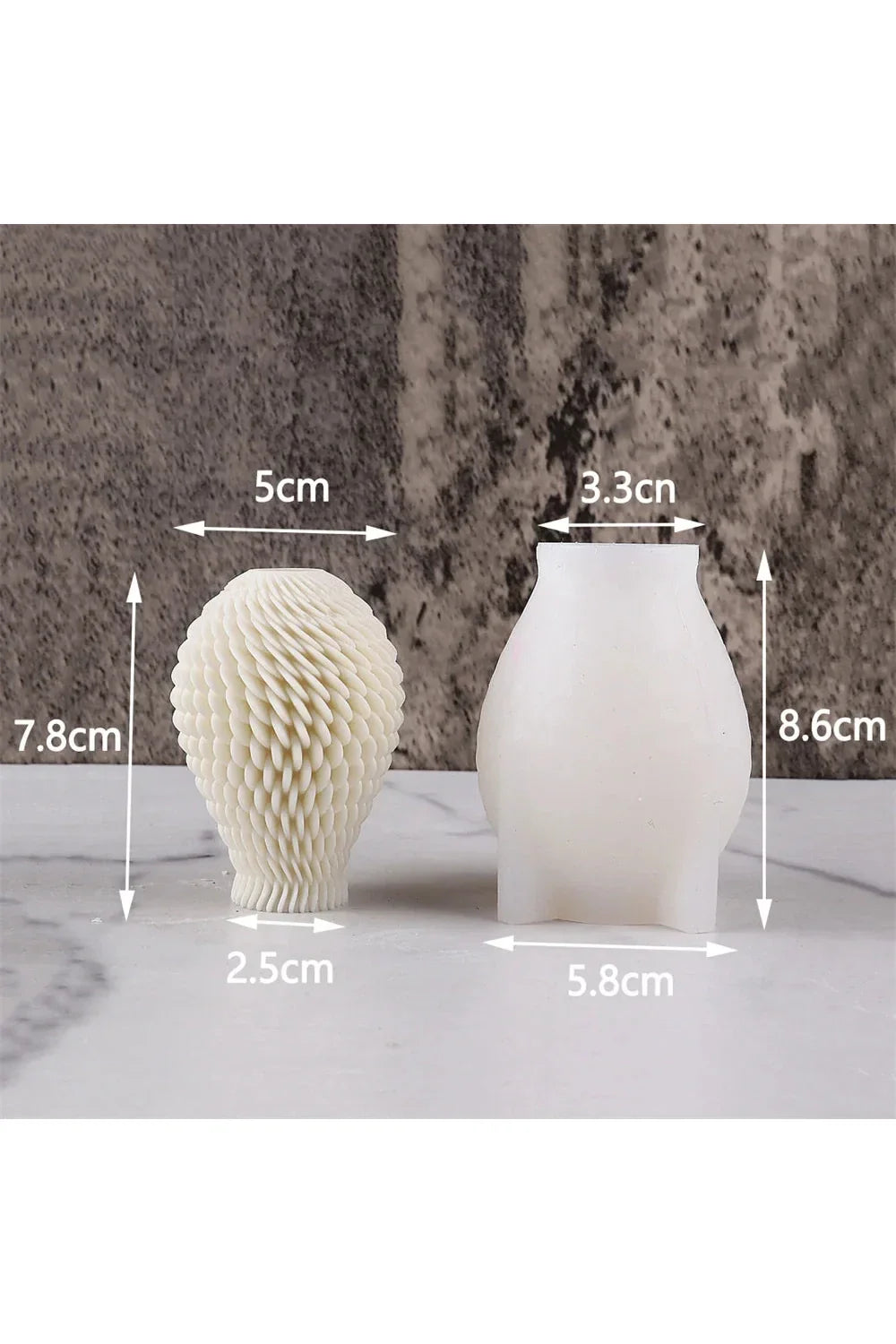 Vase Candle Shape DIY