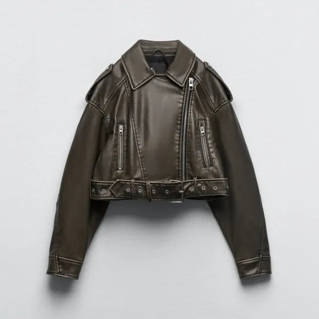 Sylis-Mode | Modern Short Biker Jacket