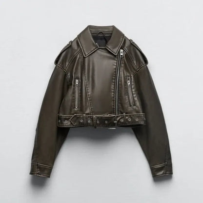 Sylis-Mode | Modern Short Biker Jacket