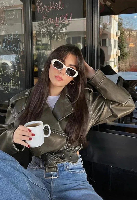 Sylis-Mode | Modern Short Biker Jacket