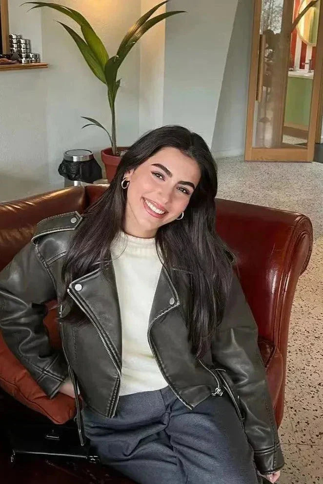 Sylis-Mode | Modern Short Biker Jacket