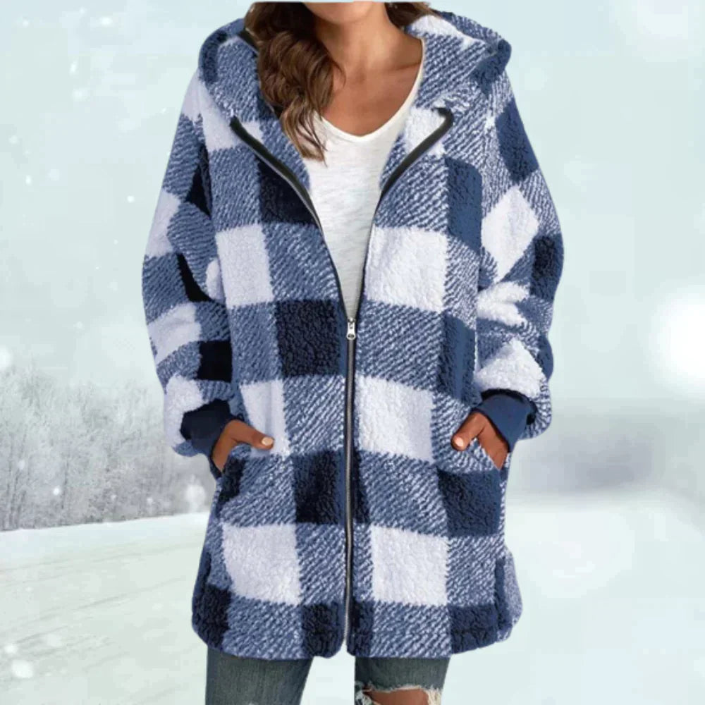 Sylis | Checkered winter coat