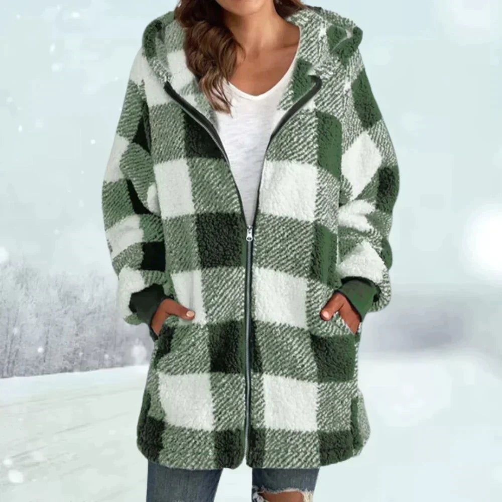 Sylis | Checkered winter coat