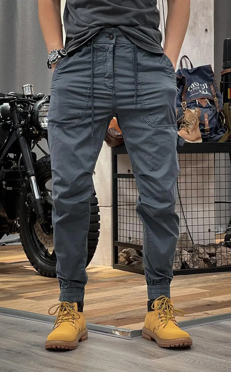 Sylis-Mode | Stretch Cargo Pants with Pockets