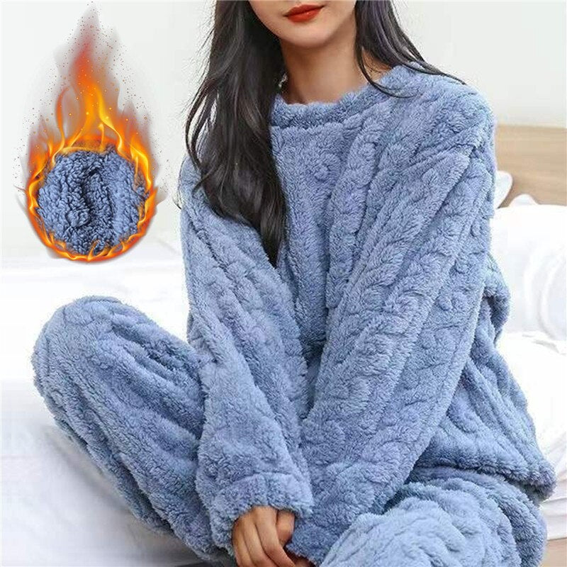 Sylis cozy fleece pajamas